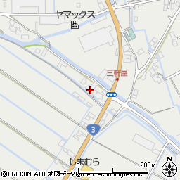 熊本県宇城市小川町北新田1175周辺の地図
