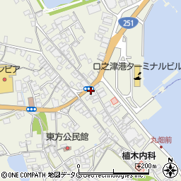 長崎県南島原市口之津町甲2158-3周辺の地図