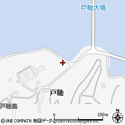 熊本県宇城市三角町戸馳2145周辺の地図