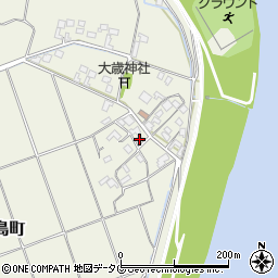 宮崎県延岡市二ツ島町8848周辺の地図