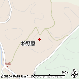 熊本県下益城郡美里町松野原74-1周辺の地図