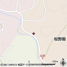 熊本県下益城郡美里町松野原183周辺の地図