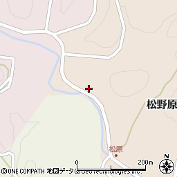熊本県下益城郡美里町松野原184周辺の地図
