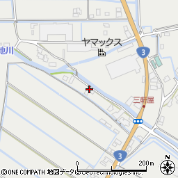 熊本県宇城市小川町北新田1181周辺の地図