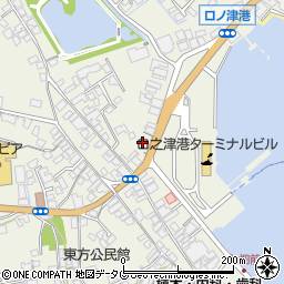お多福クリーニング　口之津店周辺の地図