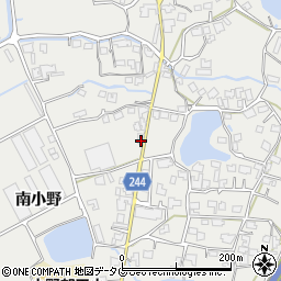 熊本県宇城市小川町南小野1204周辺の地図