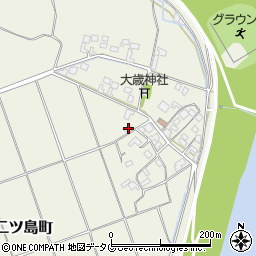 宮崎県延岡市二ツ島町8763周辺の地図