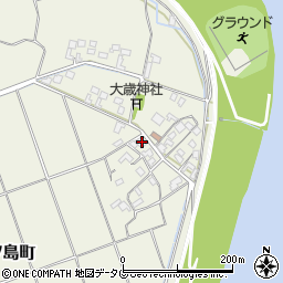 宮崎県延岡市二ツ島町8840周辺の地図