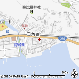 裏谷食料品店周辺の地図