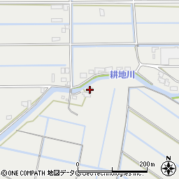 熊本県宇城市小川町北新田1375周辺の地図