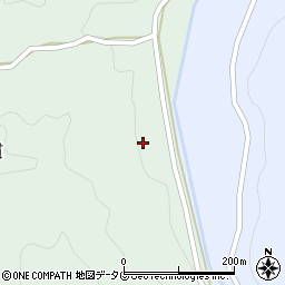 熊本県下益城郡美里町坂貫1275周辺の地図