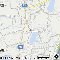熊本県宇城市小川町南小野1211周辺の地図