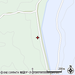 熊本県下益城郡美里町坂貫1271周辺の地図