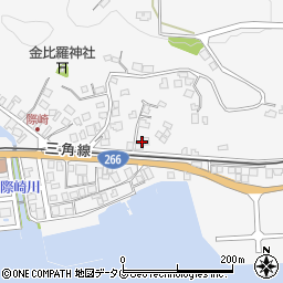 熊本県宇城市三角町波多291-7周辺の地図