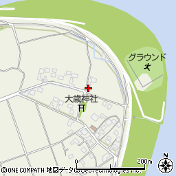 宮崎県延岡市二ツ島町8543周辺の地図