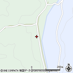 熊本県下益城郡美里町坂貫1259周辺の地図