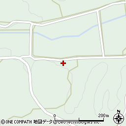 熊本県宇城市豊野町上郷857周辺の地図
