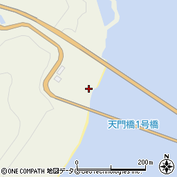 熊本県上天草市大矢野町登立3944周辺の地図