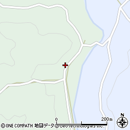 熊本県下益城郡美里町坂貫265周辺の地図