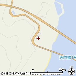 熊本県上天草市大矢野町登立3943-3周辺の地図