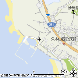 長崎県南島原市口之津町甲3709周辺の地図