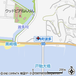 熊本県宇城市三角町波多2876-6周辺の地図
