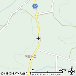 熊本県宇城市豊野町上郷1735周辺の地図