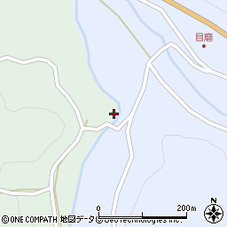 熊本県下益城郡美里町坂貫216周辺の地図