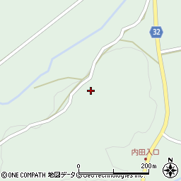 熊本県宇城市豊野町上郷1701周辺の地図
