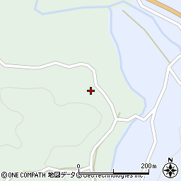 熊本県下益城郡美里町坂貫286周辺の地図
