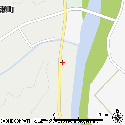 宮崎県延岡市鹿狩瀬町1201周辺の地図