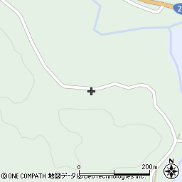 熊本県下益城郡美里町坂貫361周辺の地図