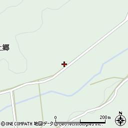 熊本県宇城市豊野町上郷232周辺の地図