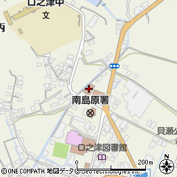 口之津保健センター周辺の地図