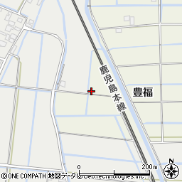 熊本県宇城市松橋町豊福3168周辺の地図