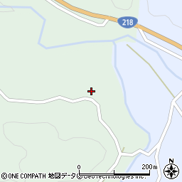 熊本県下益城郡美里町坂貫179周辺の地図