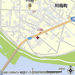 宮崎県延岡市川島町3186周辺の地図