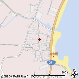 長崎県南島原市南有馬町甲865周辺の地図