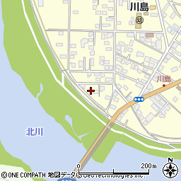 宮崎県延岡市川島町3552周辺の地図