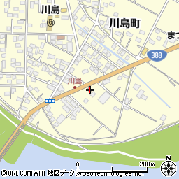 延岡川島郵便局 ＡＴＭ周辺の地図