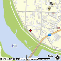 宮崎県延岡市川島町3549周辺の地図