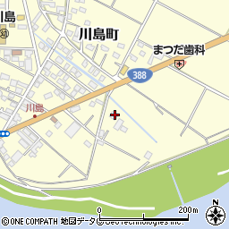 宮崎県延岡市川島町3075周辺の地図
