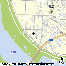 宮崎県延岡市川島町3568周辺の地図