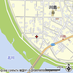 宮崎県延岡市川島町3565周辺の地図