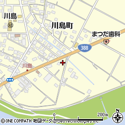 宮崎県延岡市川島町3056周辺の地図