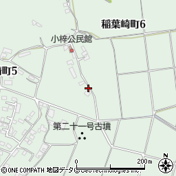 宮崎県延岡市稲葉崎町周辺の地図