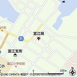 富江郵便局 ＡＴＭ周辺の地図