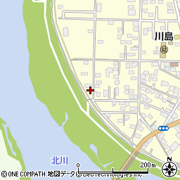 宮崎県延岡市川島町3809周辺の地図