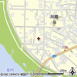 宮崎県延岡市川島町3832周辺の地図