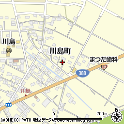 宮崎県延岡市川島町2932周辺の地図